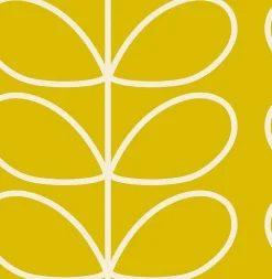 Orla Kiely Wallpaper-Giant Linear Stem Sunflower Wallpaper