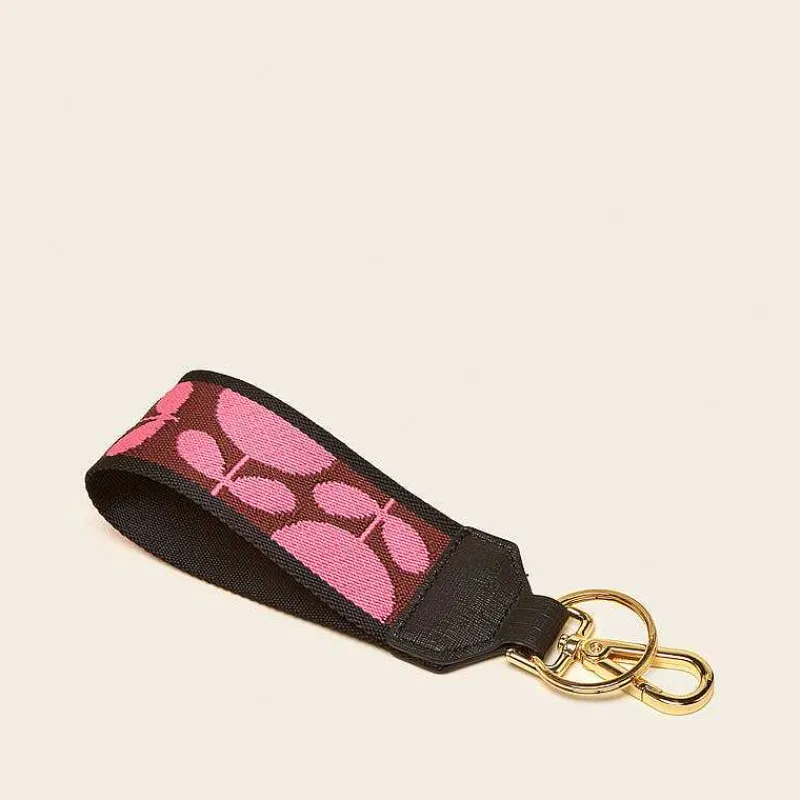 Orla Kiely Straps & Key Rings-Key Ring