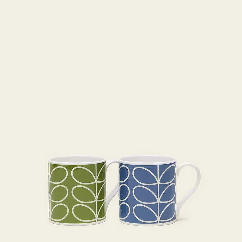Orla Kiely Mugs & Teapots-Mug Set Of 2
