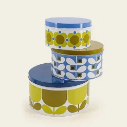 Orla Kiely Gifts Under £50-Nesting Cake Tins